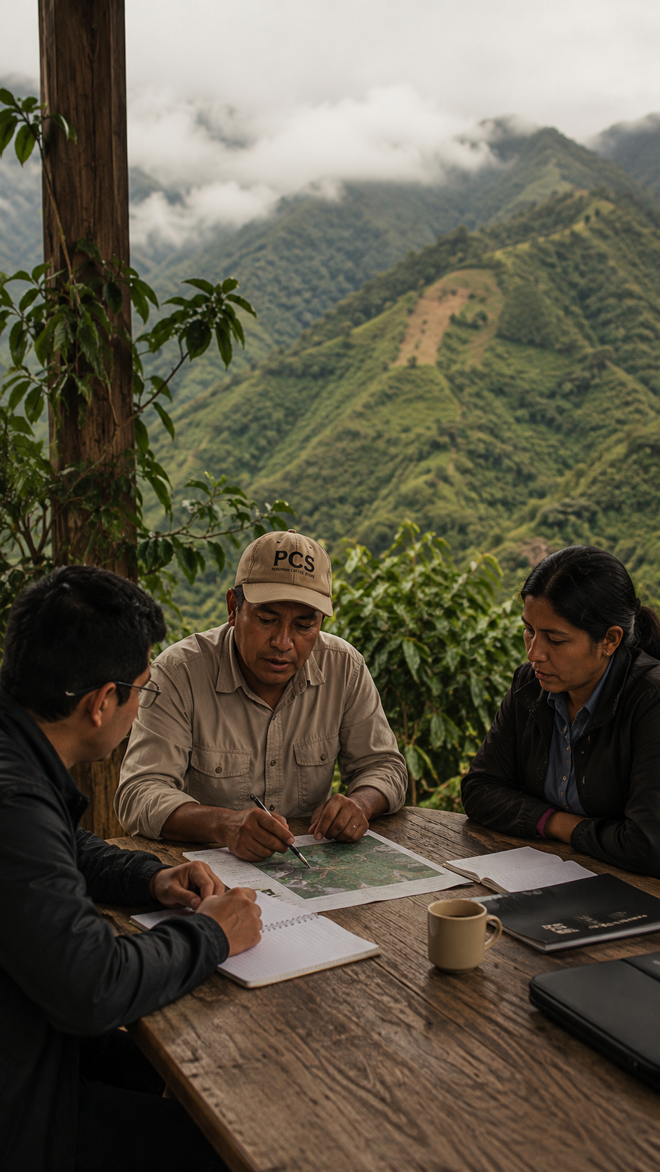 Cooperación y articulación en territorio cafetalero peruano